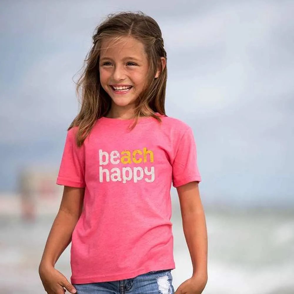 30A Youth Beach Happy Recycled Short Sleeve T Shirt