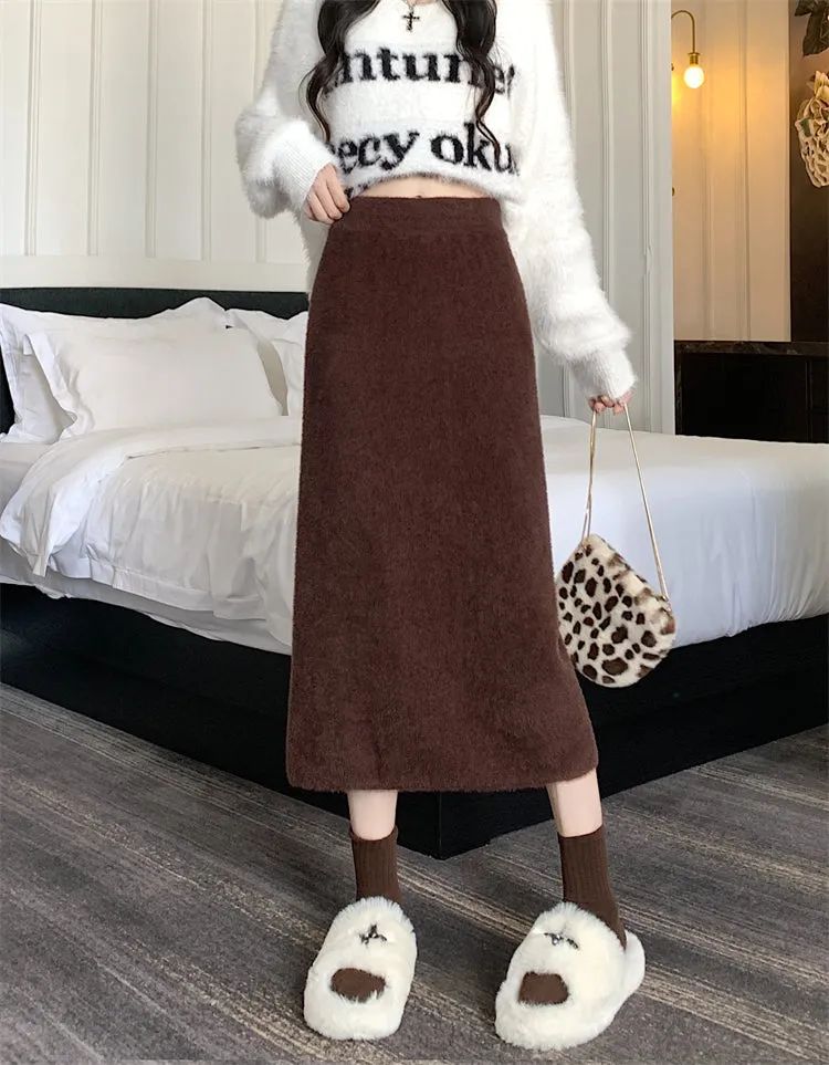 Abby Cozy Midi Skirt