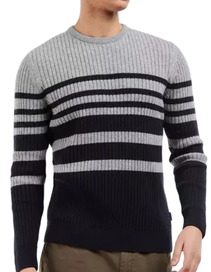 Barbour Mens Trysail Crewneck Jumper