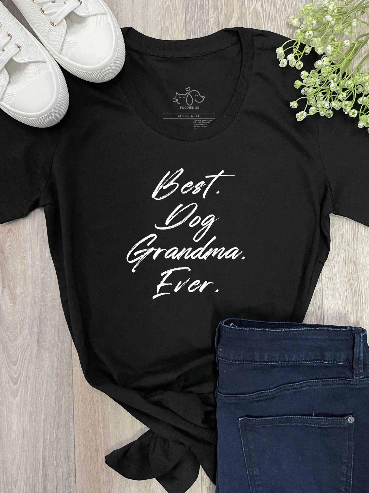 Best. Dog Grandma. Ever. Chelsea Slim Fit Tee