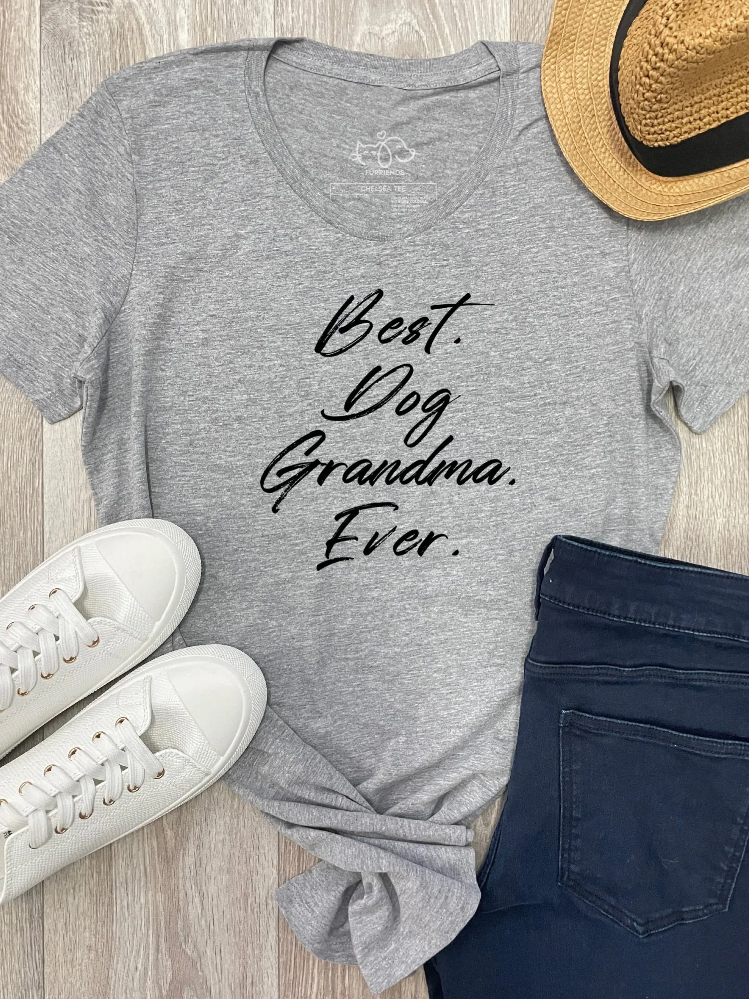 Best. Dog Grandma. Ever. Chelsea Slim Fit Tee