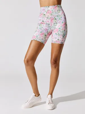 Bike Short - Pink Peony