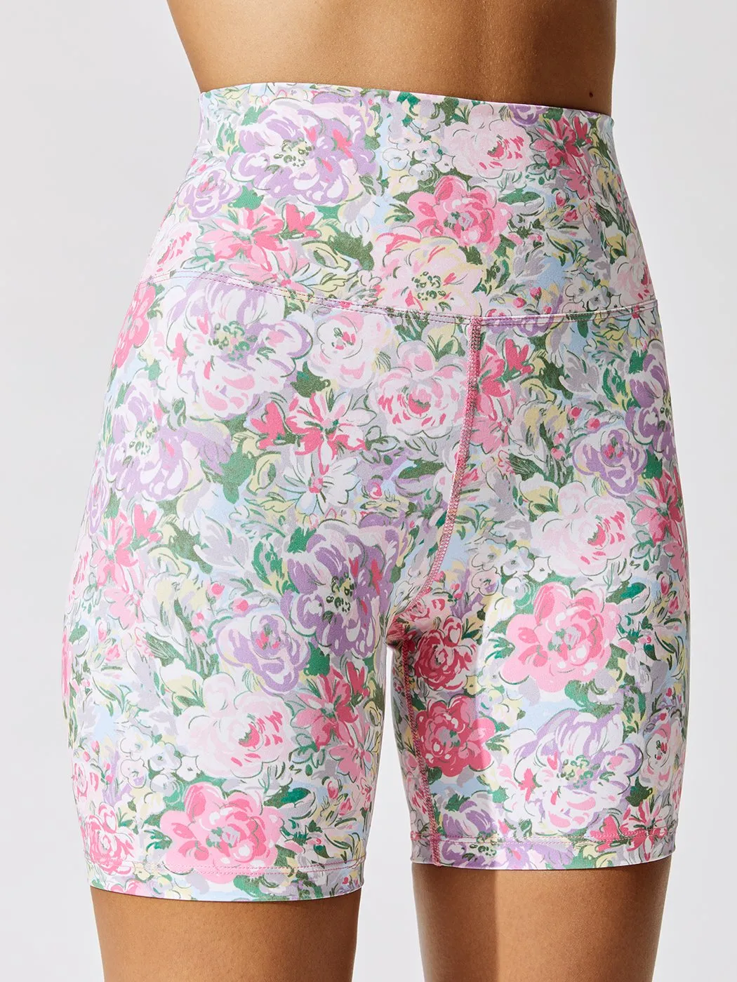 Bike Short - Pink Peony