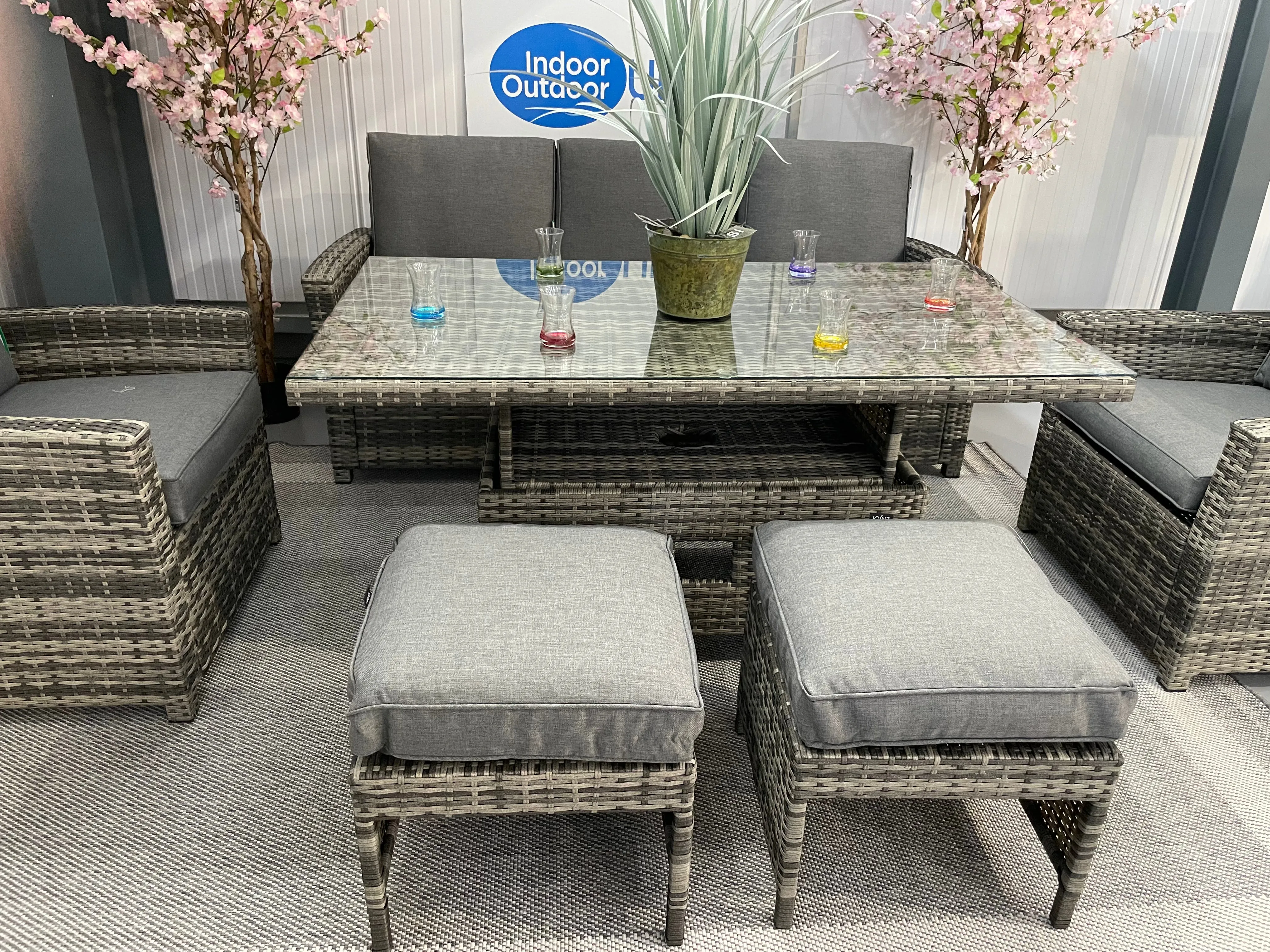 Brocton Sofa Dining Set