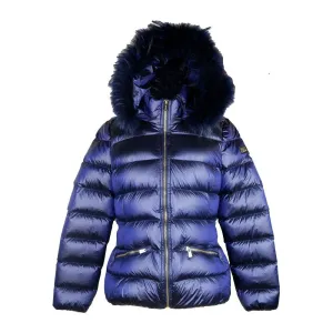 Chic Blue Yes Zee Jacket with Murmasky Fur