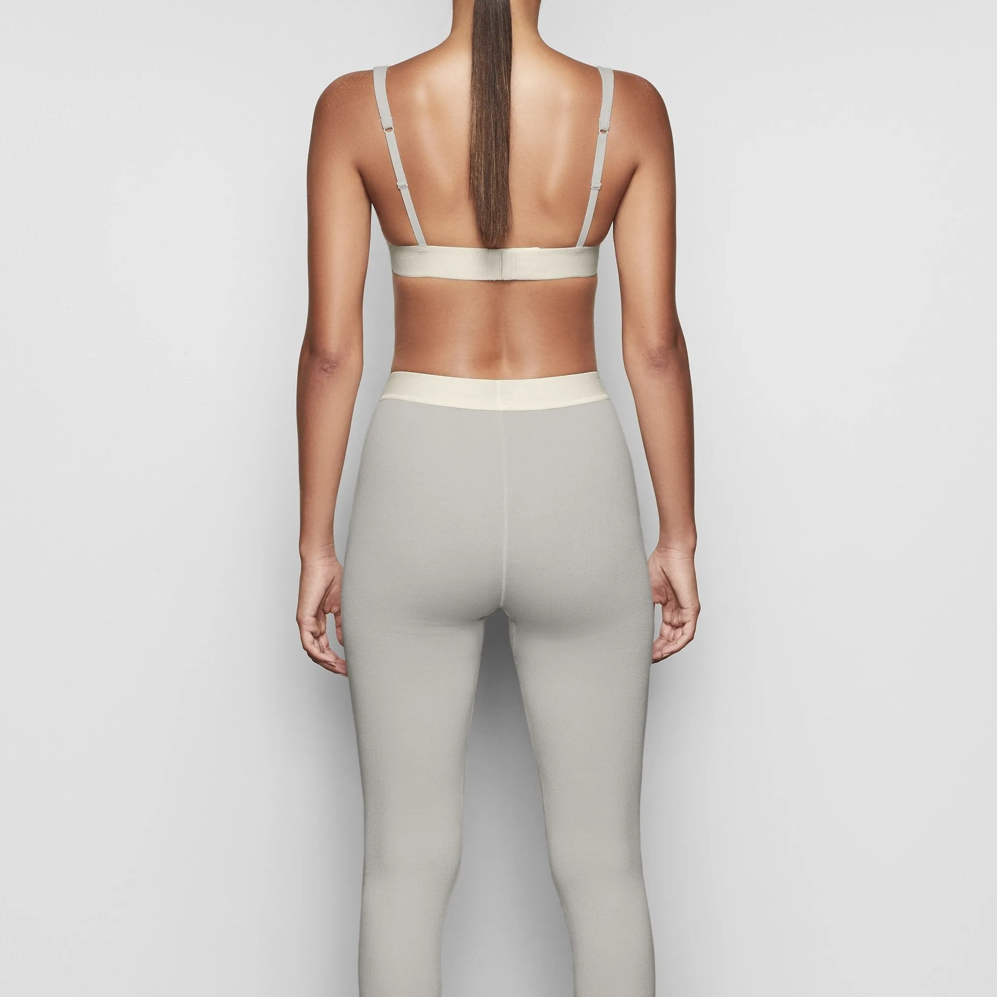 COTTON RIB LEGGING | MINERAL