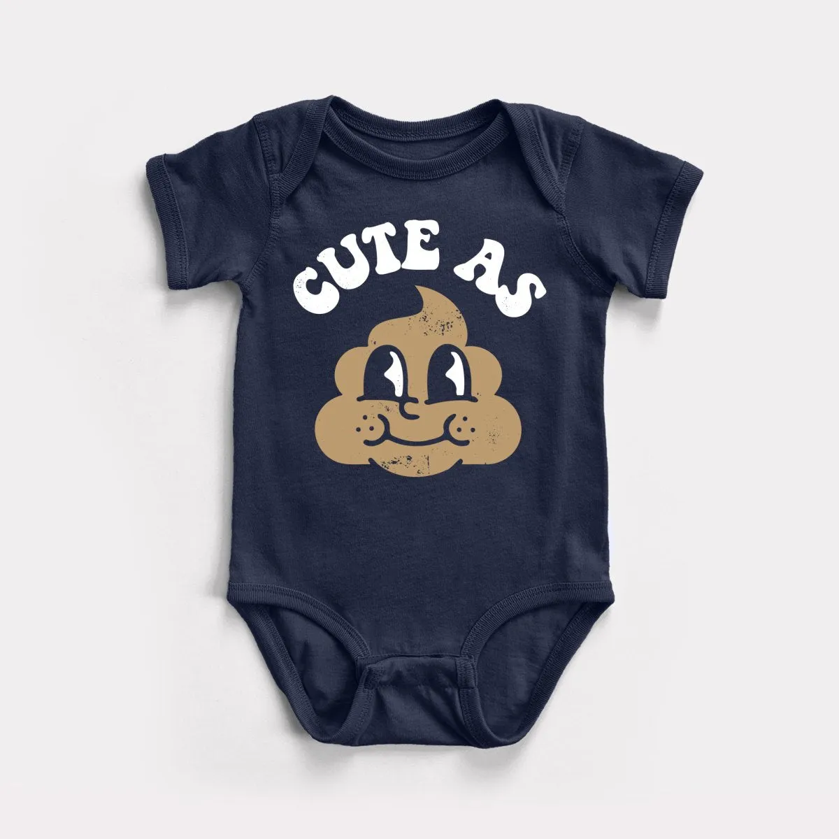 Cute As Shit Baby Bodysuit