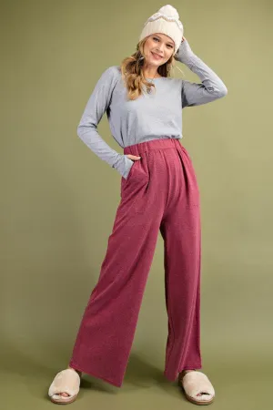 Easel Upbeat Wide Leg Pant