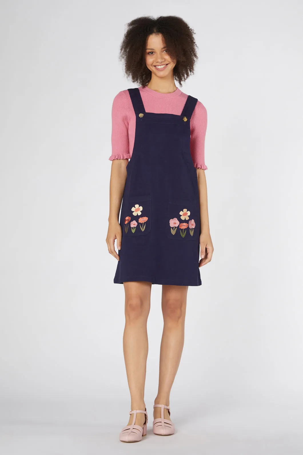 Enid Embroidered Pinny