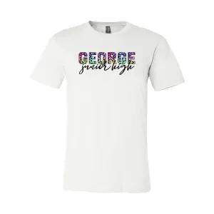 George Colorful Animal Print Soft Tee