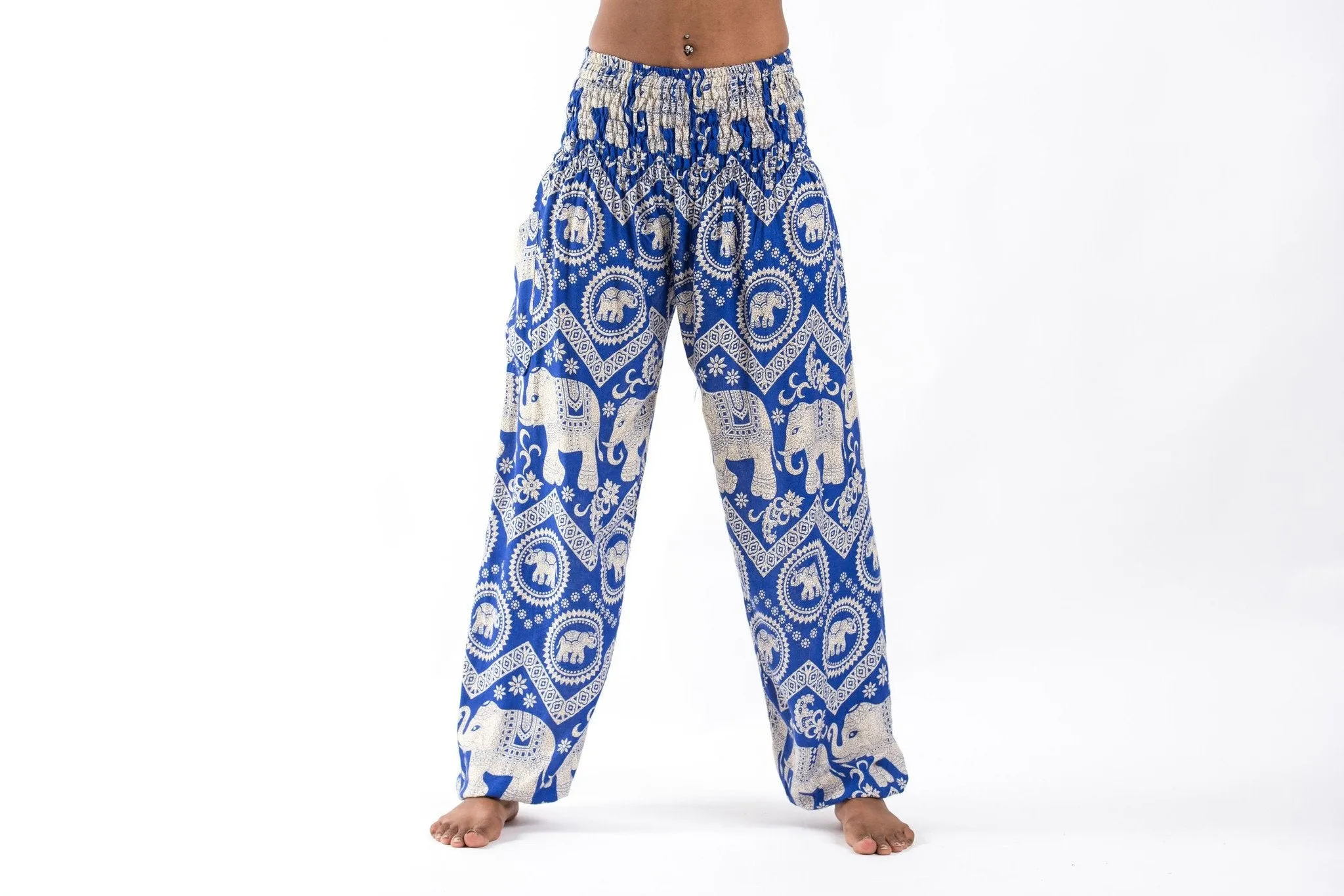 Imperial Elephant Men's Elephant Pants in Blue