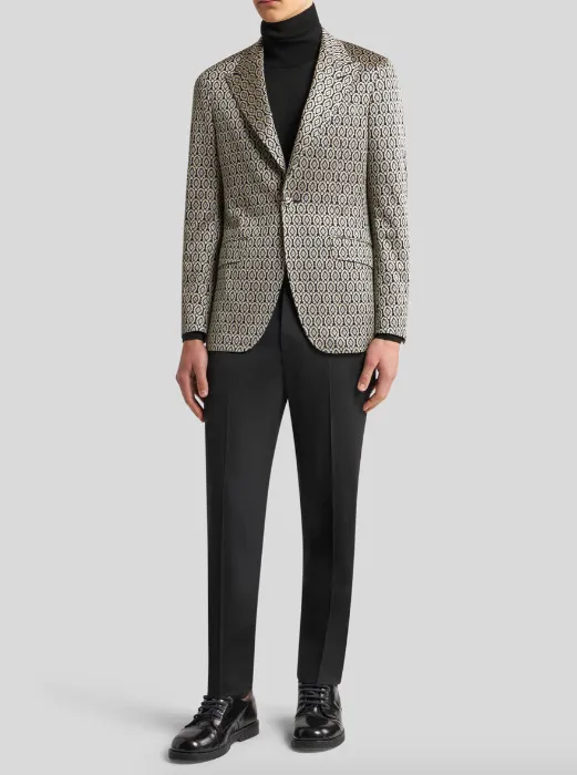 Jacquard Blazer