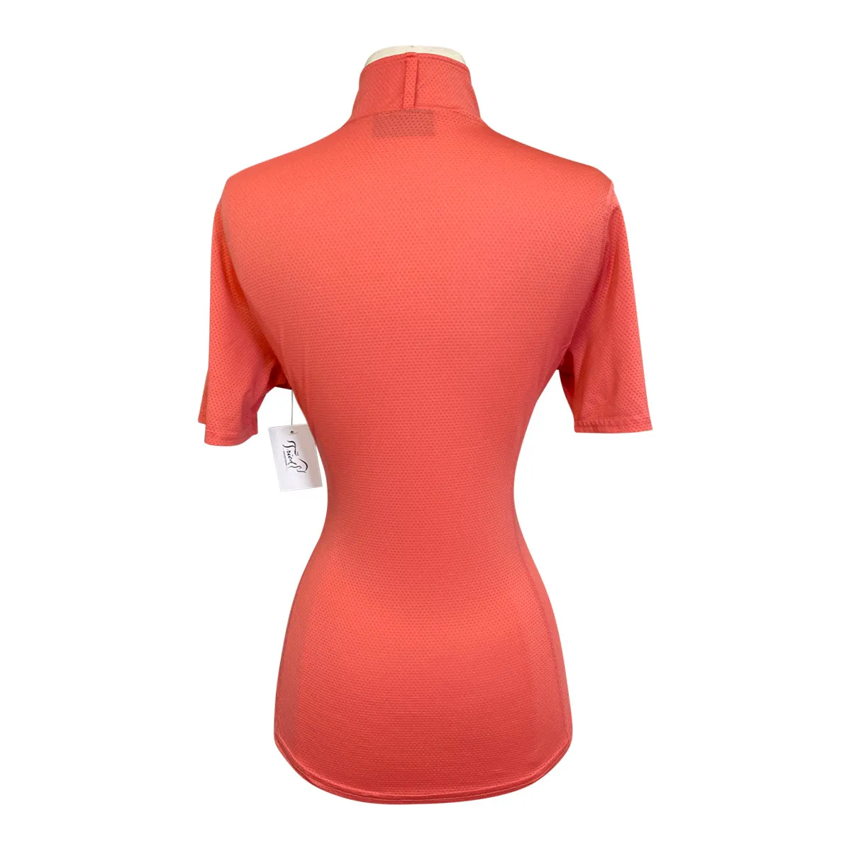 Kerrits 'Ice Fil Lite' Short Sleeve Shirt in Coral - Women's XS