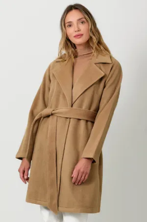 Lapel Collar Robe Coat