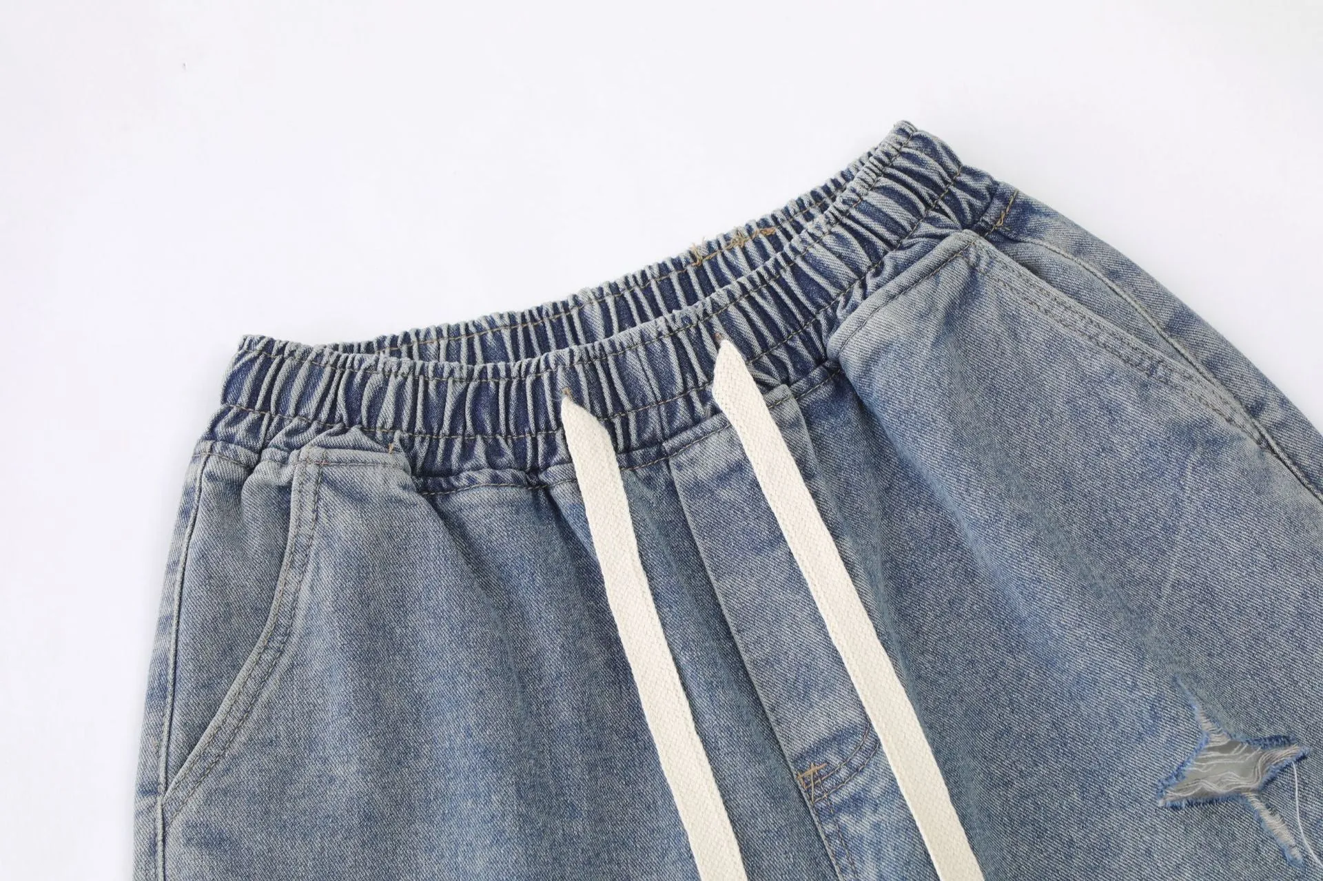 Light Wash | Vintage Casual Denim Shorts