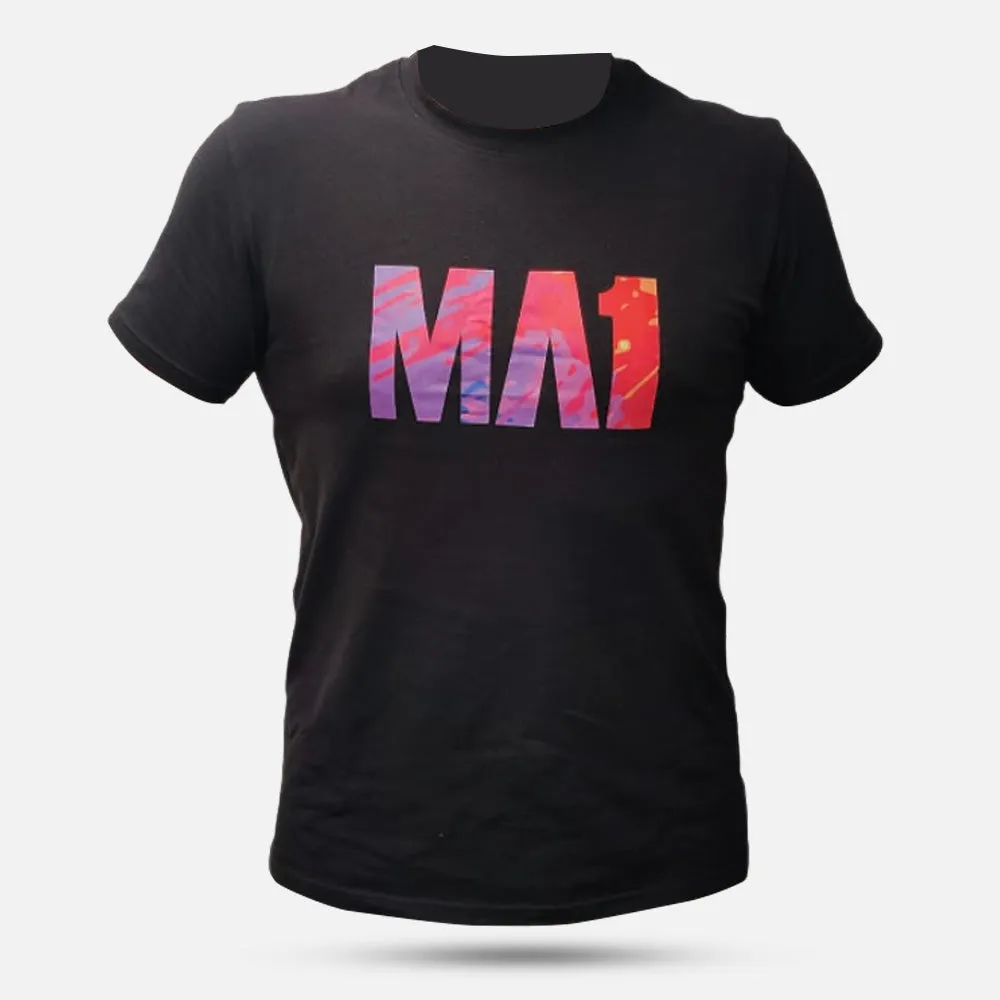 MA1 Basic - Black / Multi Colour T-shirt