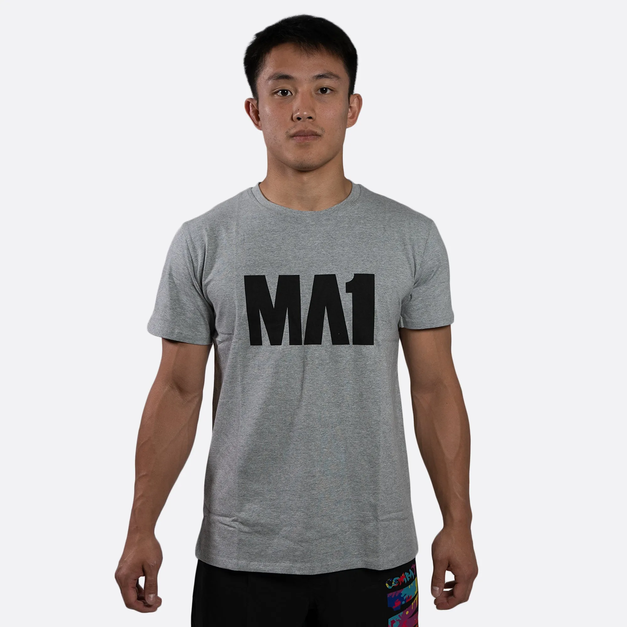 MA1 Basic - Grey / Black T-shirt