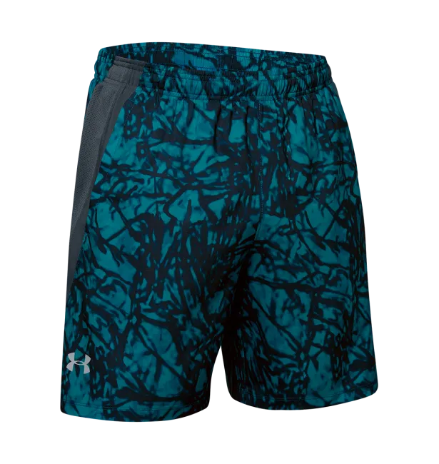 Men's UA Launch SW 7'' Printed Shorts 1326573-073