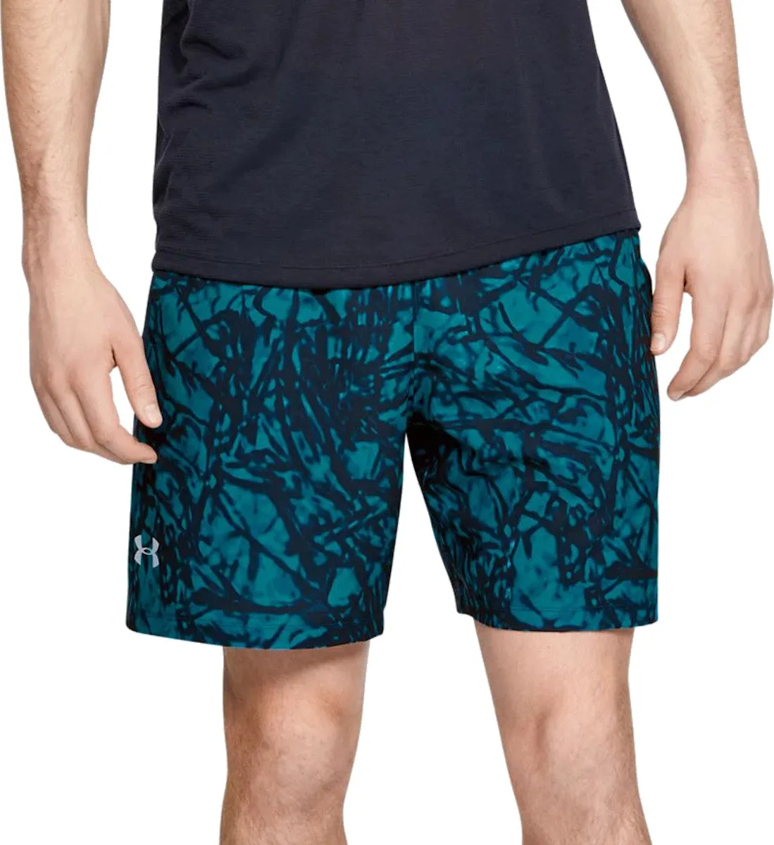 Men's UA Launch SW 7'' Printed Shorts 1326573-073