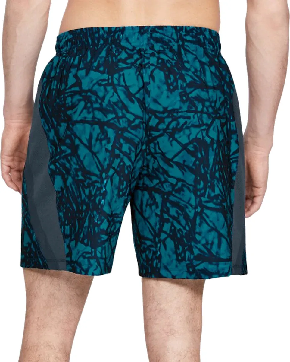 Men's UA Launch SW 7'' Printed Shorts 1326573-073