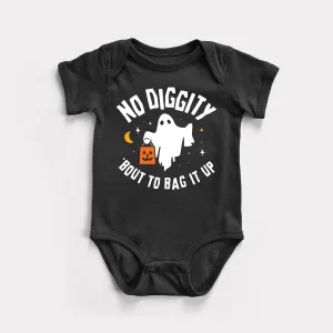 No Diggity 'Bout To Bag It Up Baby Bodysuit