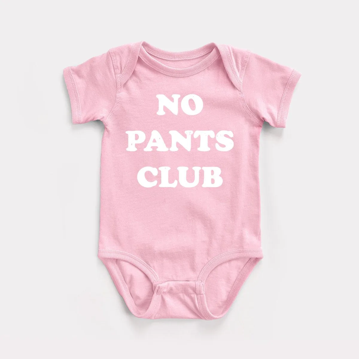 No Pants Club Baby Bodysuit