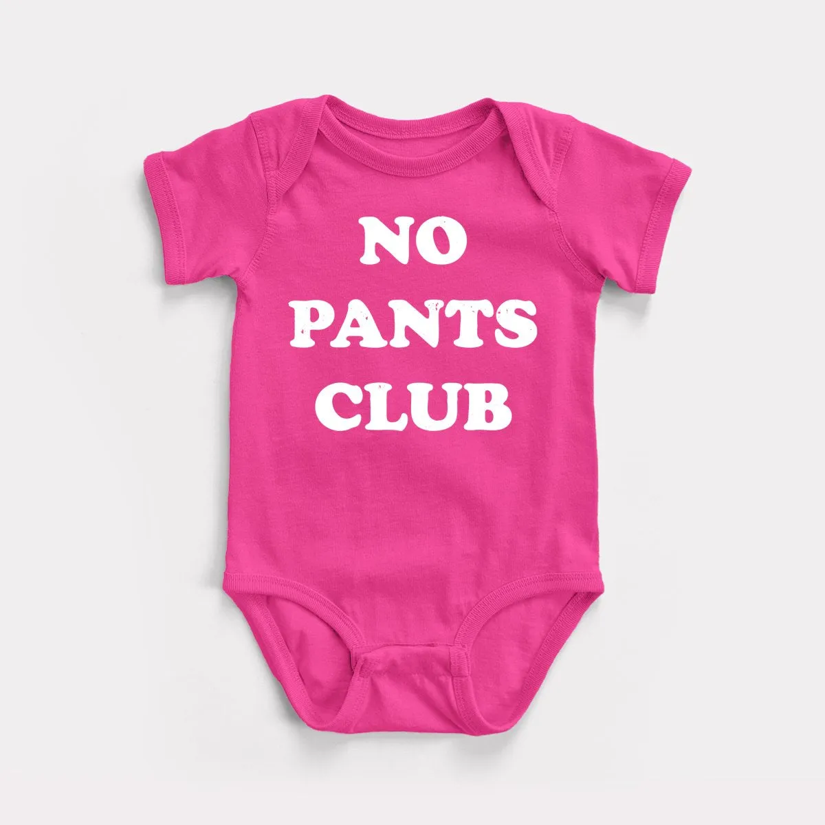 No Pants Club Baby Bodysuit