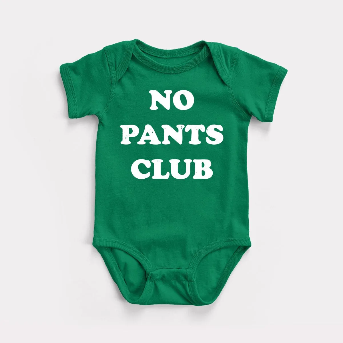 No Pants Club Baby Bodysuit