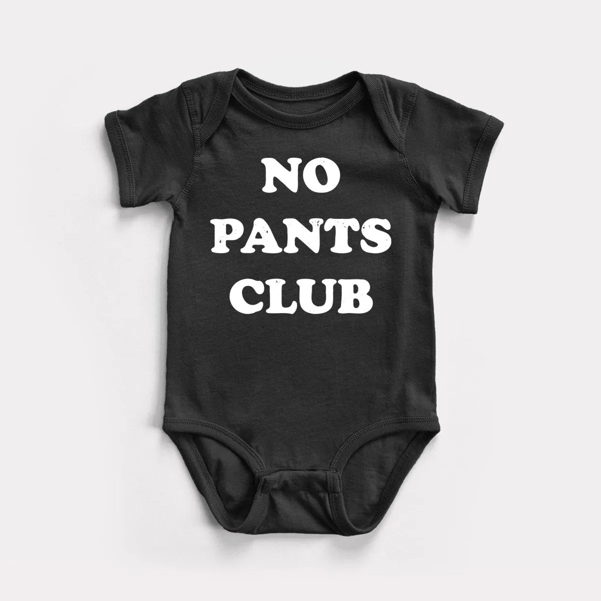 No Pants Club Baby Bodysuit