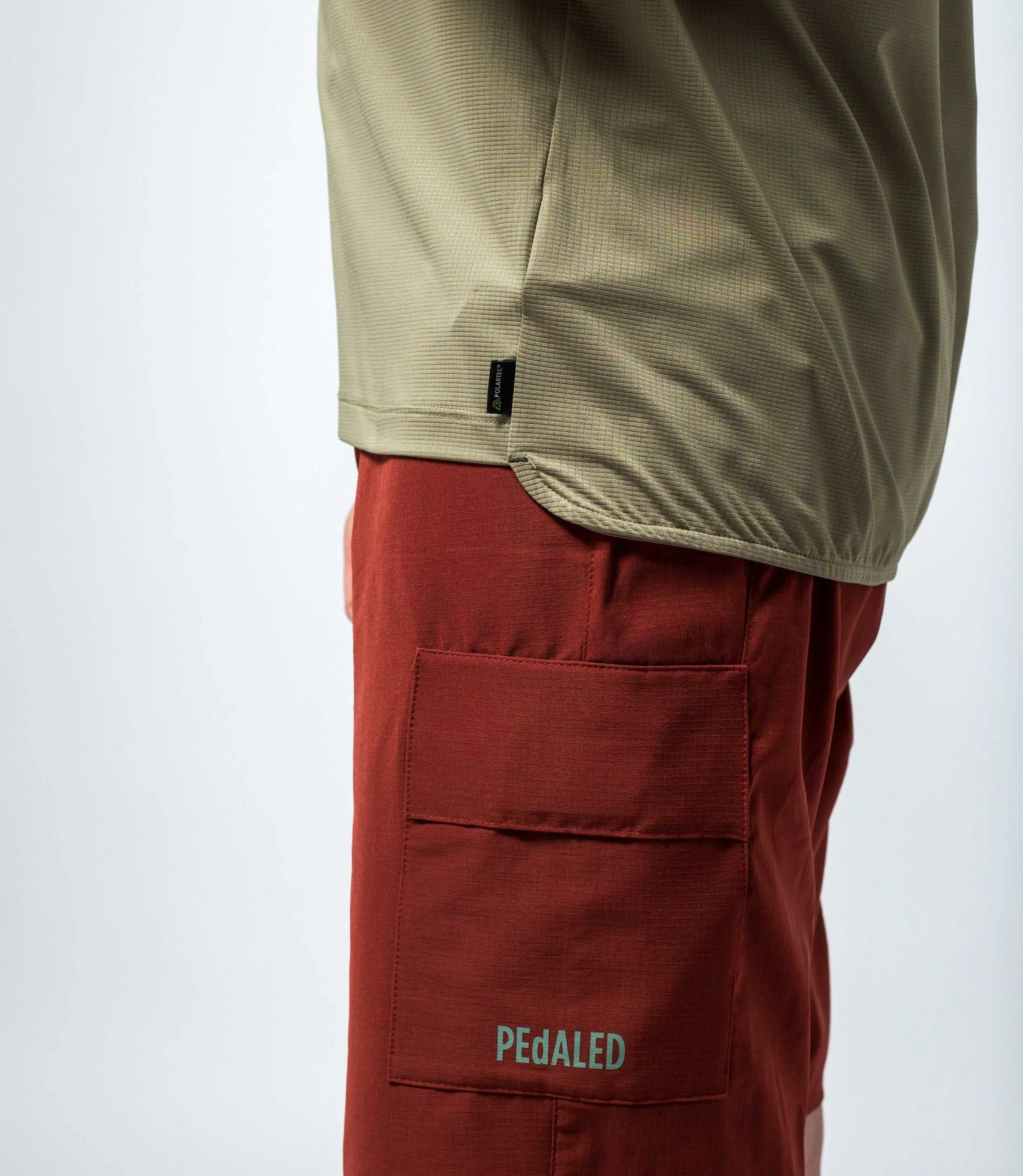 PEdALED Jary Gravel Shorts Madder Brown