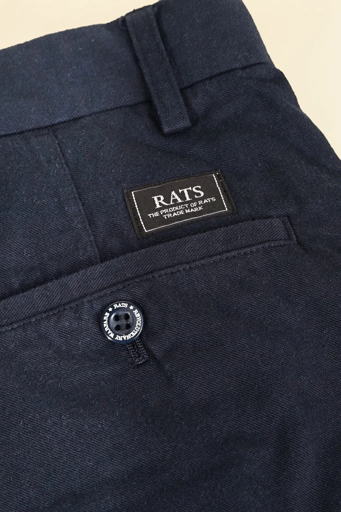 Rats Chino Short - Navy