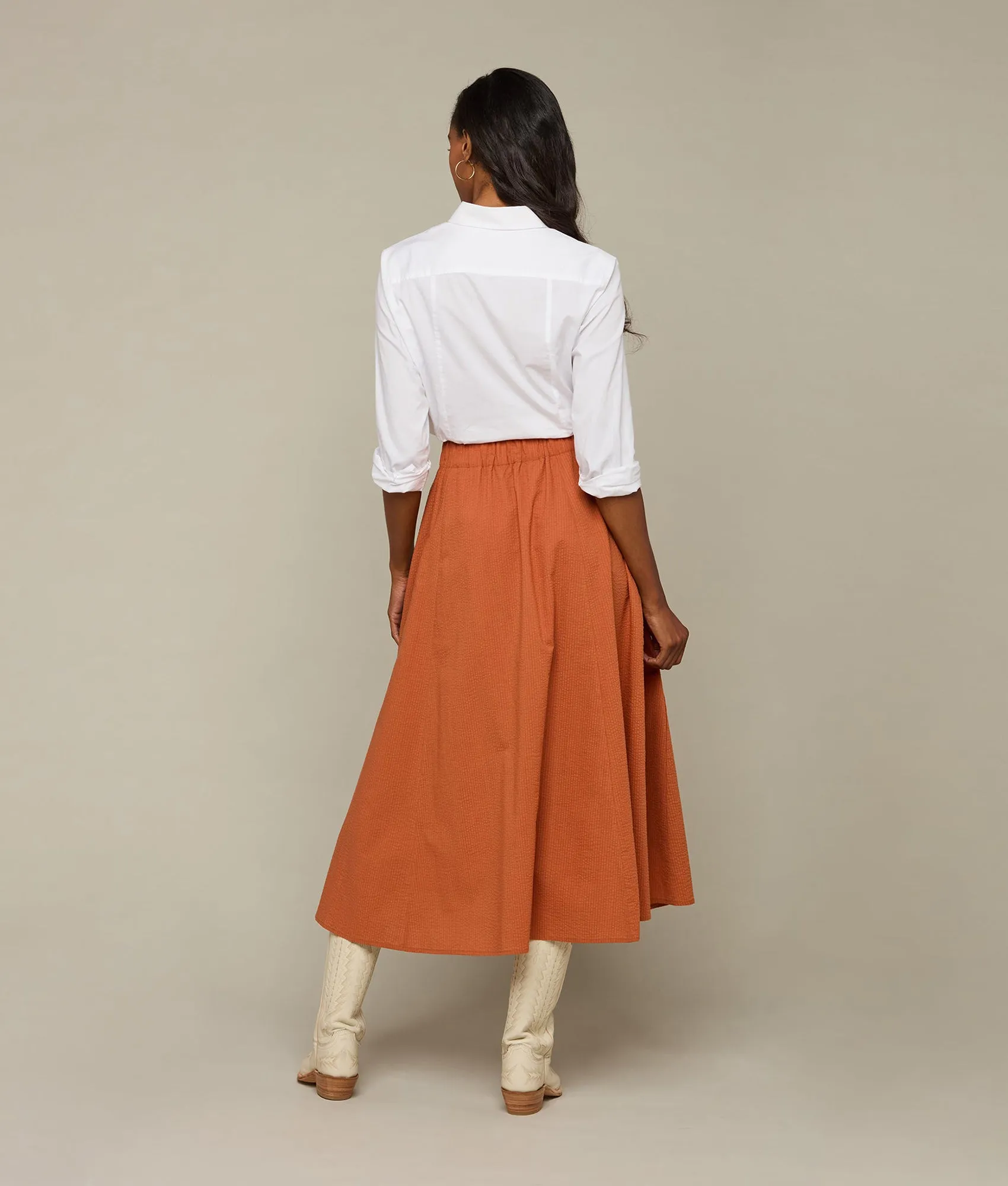 Sandy Skirt :: Terracotta