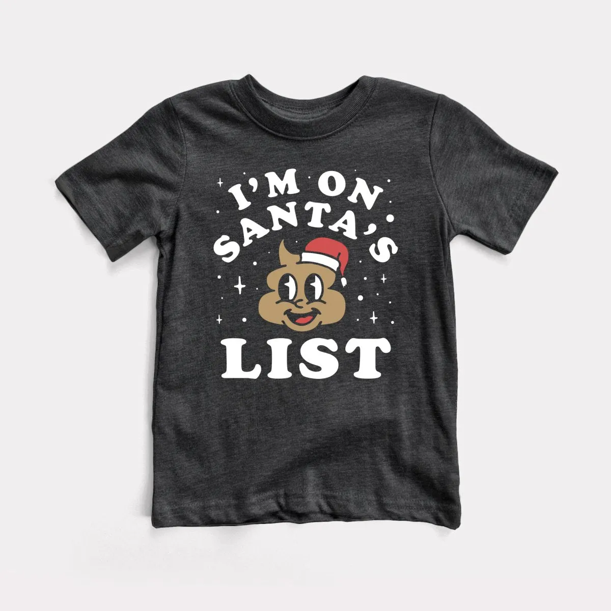 Santa's Shit List Toddler Tee