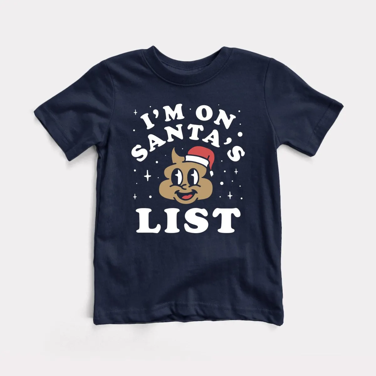 Santa's Shit List Toddler Tee