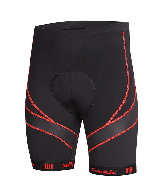 Santic Light velocity Red Men Padded Cycling Shorts