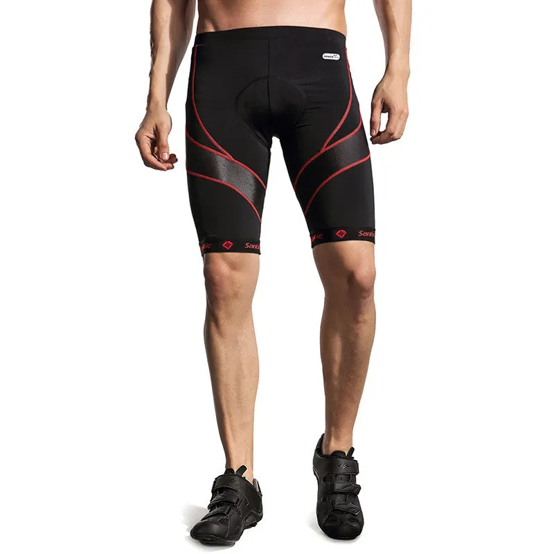 Santic Light velocity Red Men Padded Cycling Shorts