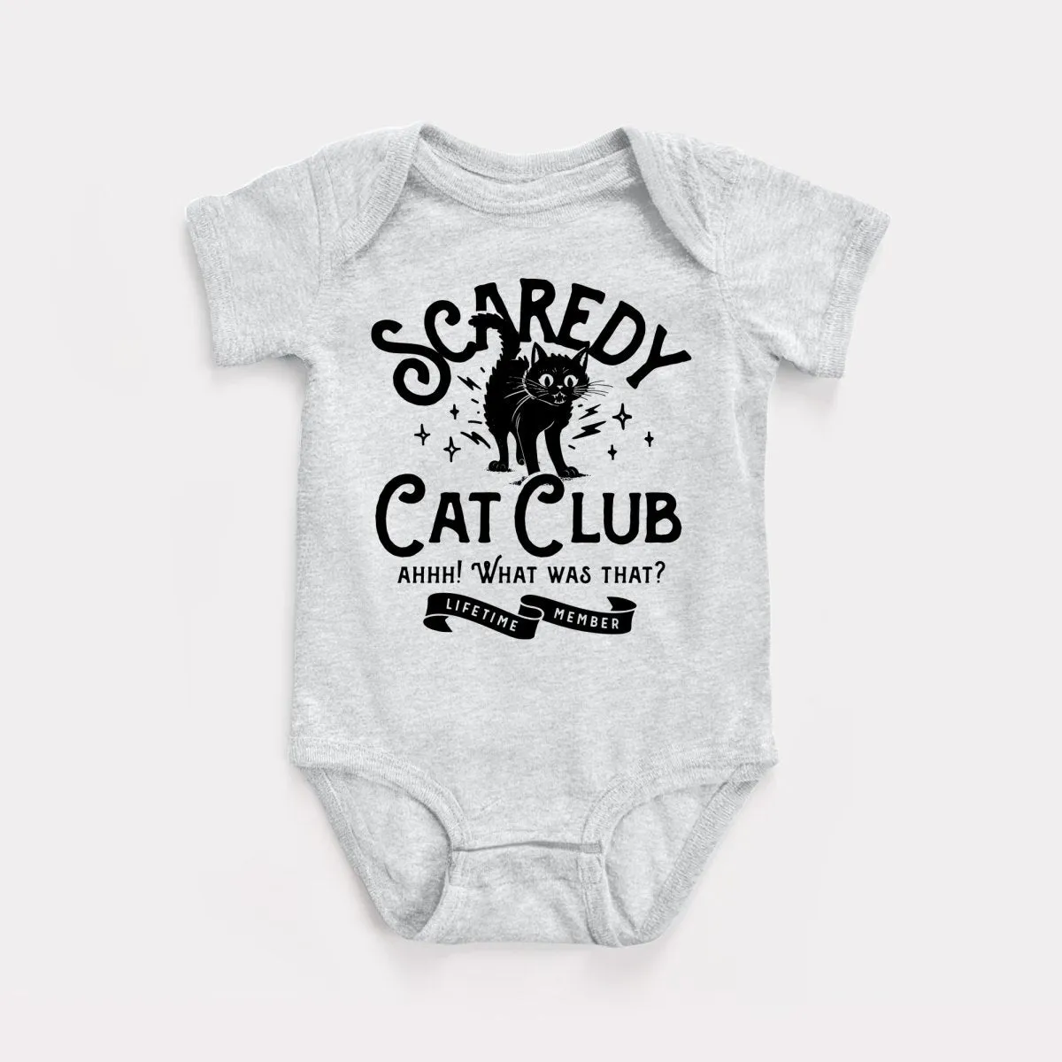 Scaredy Cat Club Baby Bodysuit