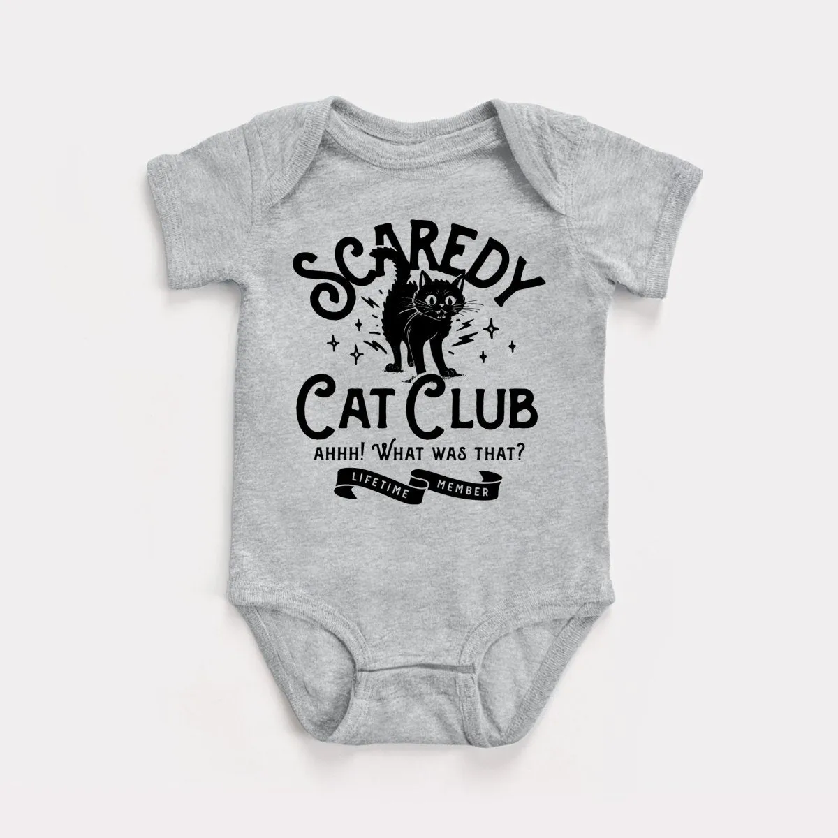 Scaredy Cat Club Baby Bodysuit