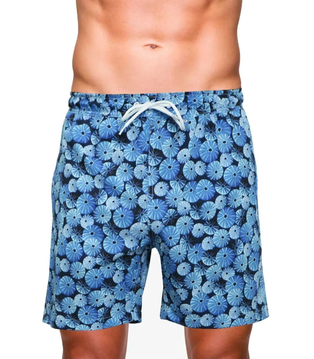 Sea Urchin Swim Short - Light Blue