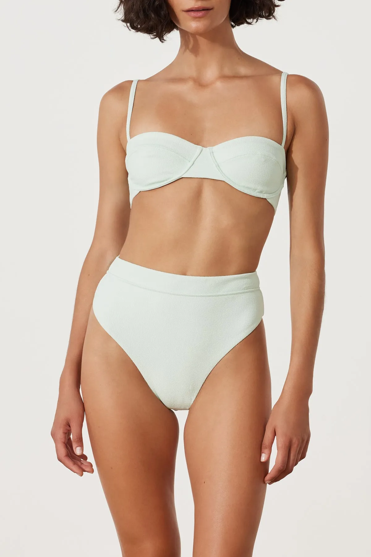 Seaglass Textured Balconette Bra Cup