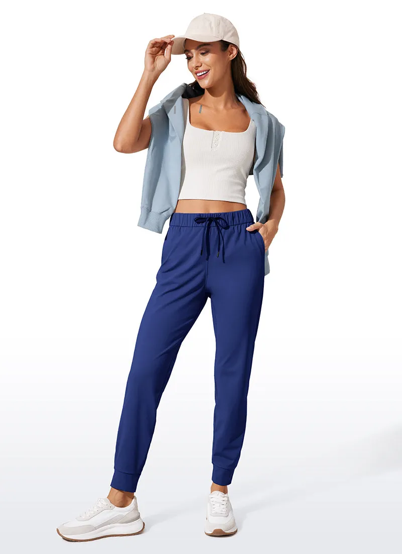 Stretch Drawstring Jogger with Pockets 27''