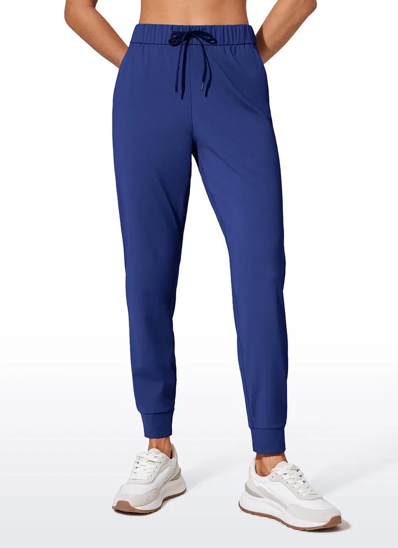 Stretch Drawstring Jogger with Pockets 27''