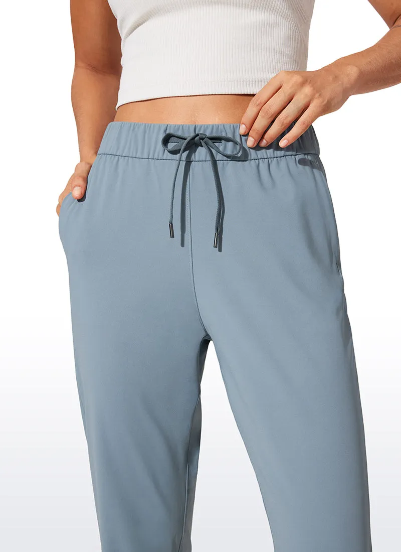 Stretch Drawstring Jogger with Pockets 27''