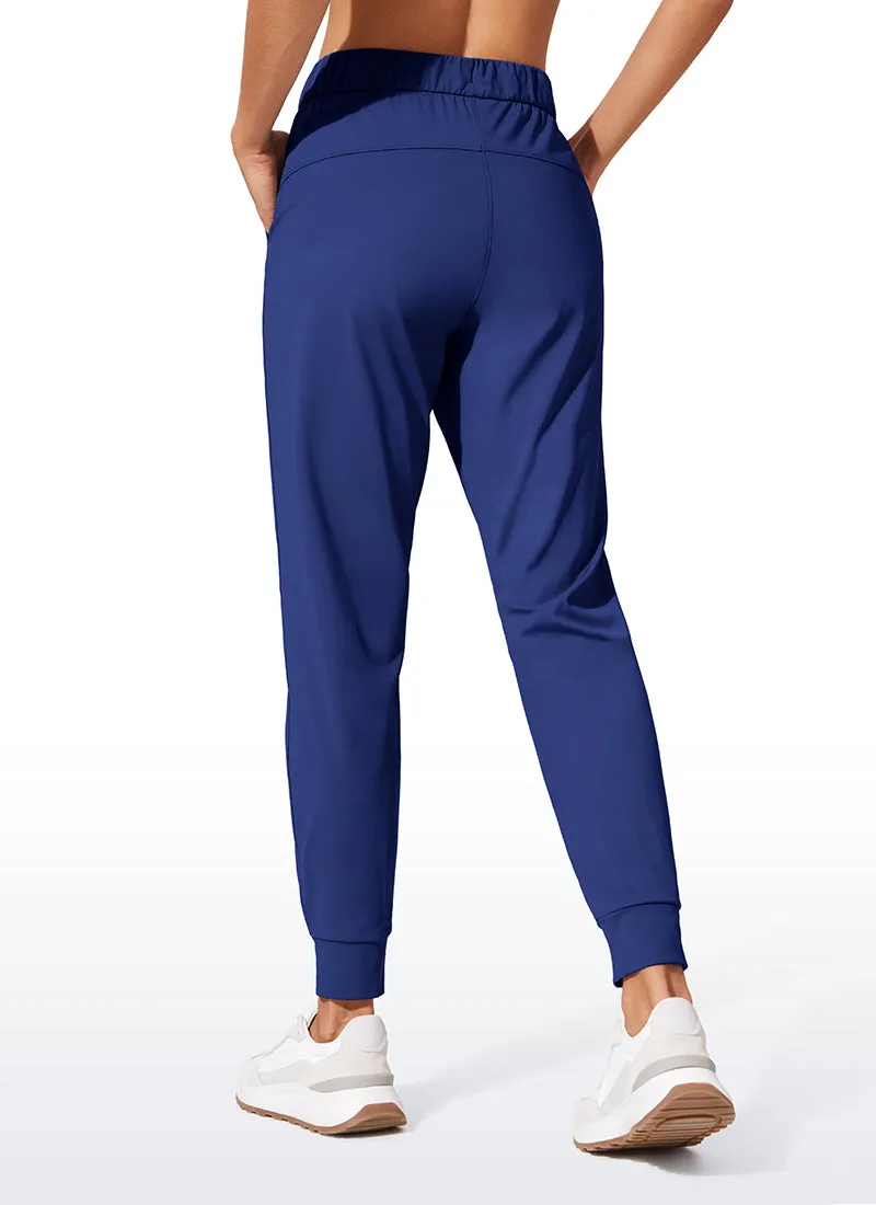 Stretch Drawstring Jogger with Pockets 27''