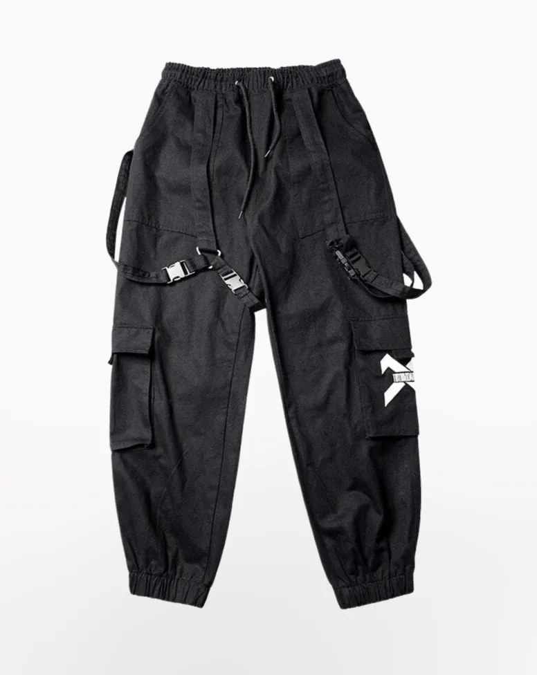 Techwear tapered pants