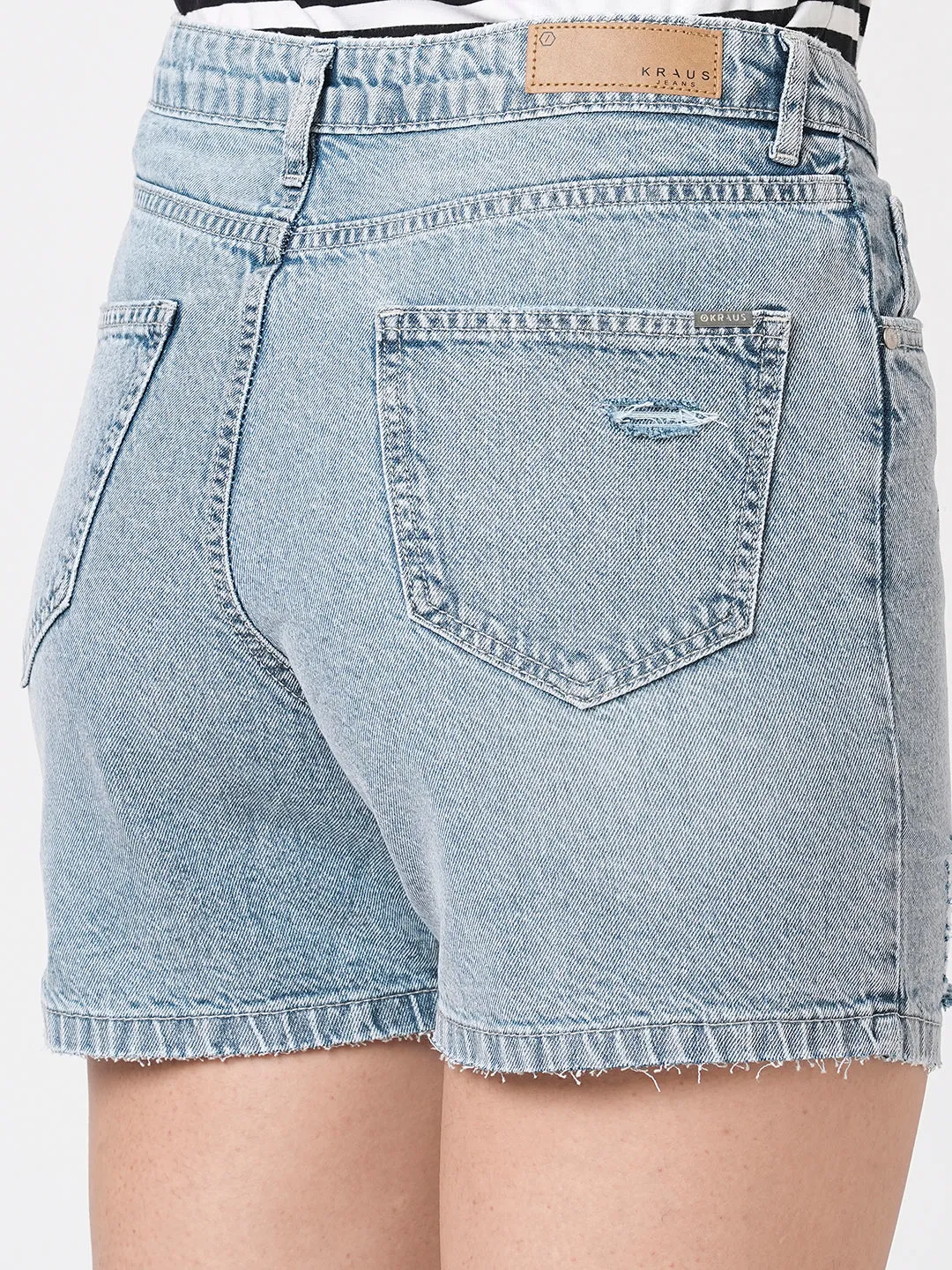 Women High-Rise Slim Shorts